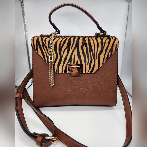Dune London Brown Crossbody Handbag - Picture 3 of 9